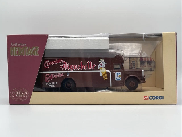 Camion Fourgon Bernard Type 110 Berger - Miniature Corgi 1/50 - Avec Boîte D'origine - Occasion
