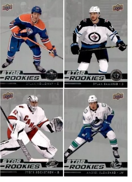 22/23 2022-23 Upper Deck NHL Star Rookies Box Set SINGLE cards #1-25 U-Pick List
