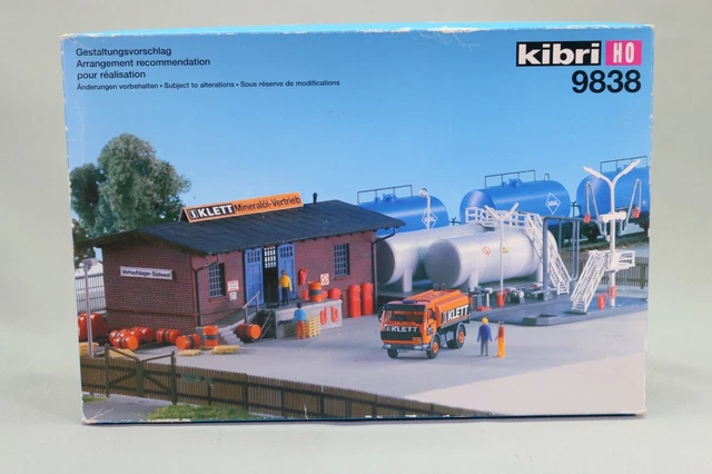 Station électrique KIBRI 39840 - HO 1/87 - 530 x 330 x 250 mm - zones industrielles