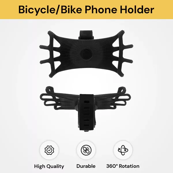 Mobile Phone Holder Mount Handlebar Stand Hold For Motorcycle Bicycle Bike MTB 2