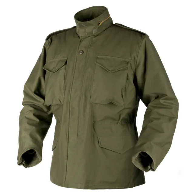 HELIKON-TEX US M65 Jacke Army Military Feldjacke oliv green Medium Regular