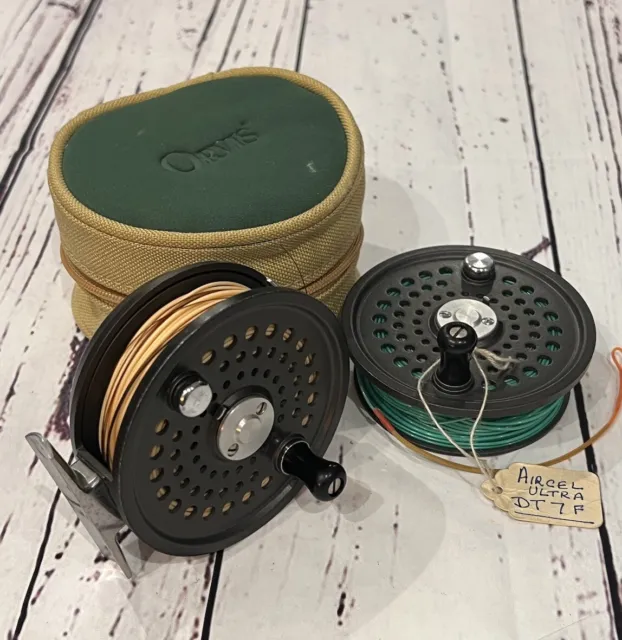 ORVIS BATTENKILL 7/8 DISC Trout Fly Fishing Reel Spool Case lines MADE  ENGLAND £119.00 - PicClick UK