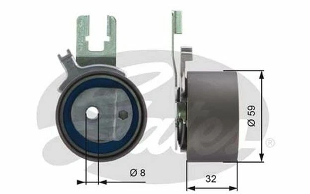 GATES Galet tendeur pour VOLVO S60 T43119 - Pièces Auto Mister Auto