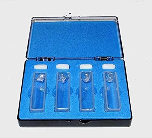 Cuvettes for Spectrophotometer (4 Pack) - Standard, 45 Mm Height, 3.5 Ml Capacit