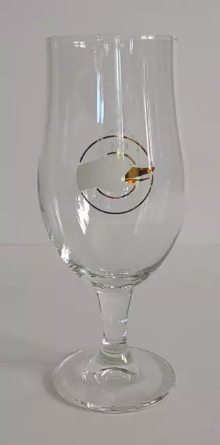 Goose Island craft beer collectible footed glass stem tulip