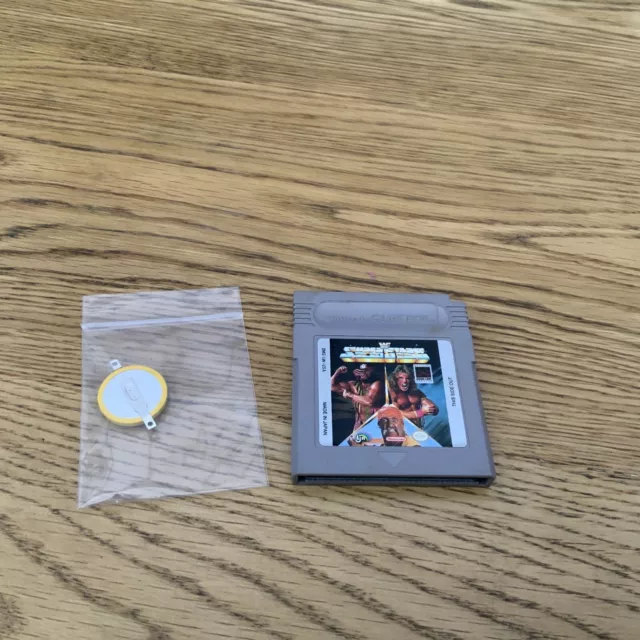 WWF Superstars Nintendo Gameboy + New Battery