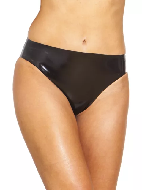 High Waisted Latex Underwear - Women's Panties Briefs - Rubber -  Chlorination