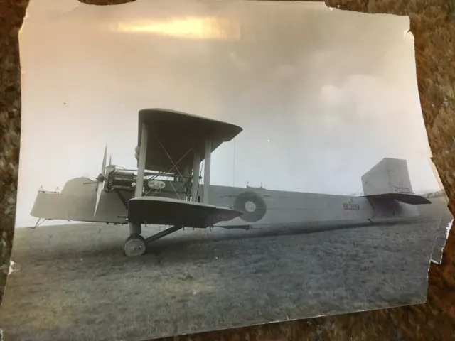 PIONEER AVIATION ORIGINAL PHOTOGRAPH EARLY AEROPLANE IN HISTORIC IMAGE No 39