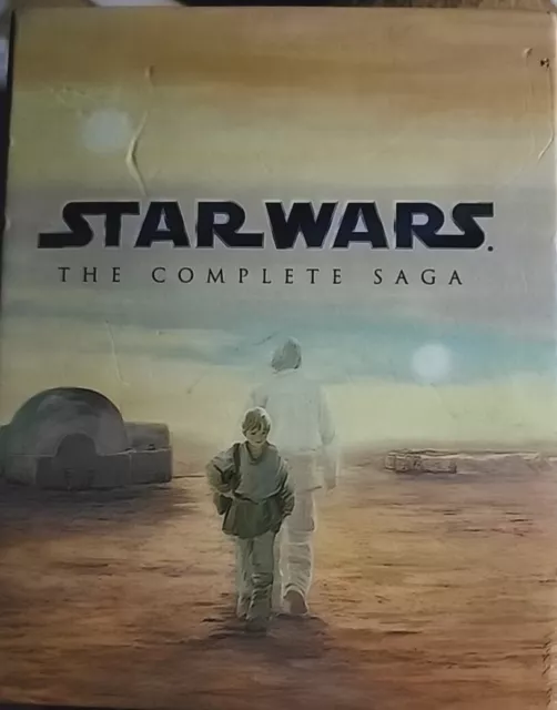 STAR WARS The Complete Saga Box Set Blu ray 2011 4.50