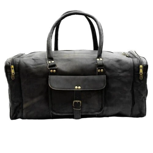 Sac oversize marron en cuir en daim véritable sac fourre tout