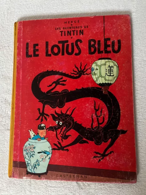 Tintin Le Lotus Bleu - 1960 - B29