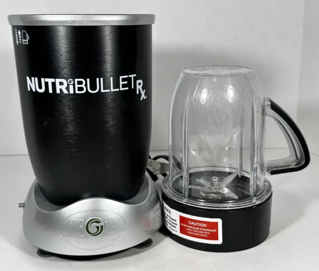 Replacement 30oz Short Mixing Handled Cup Compatible Nutribullet RX NBM-U0274 RX Jar