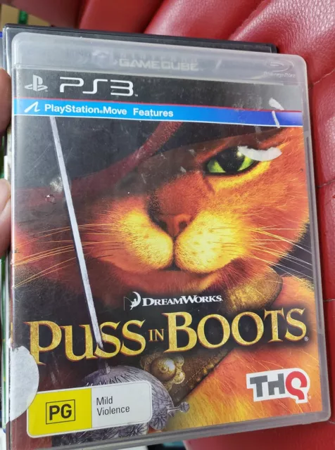 Gato de Botas (Puss in Boots) PS3 Mídia Física Jogo Playstation 3 Original