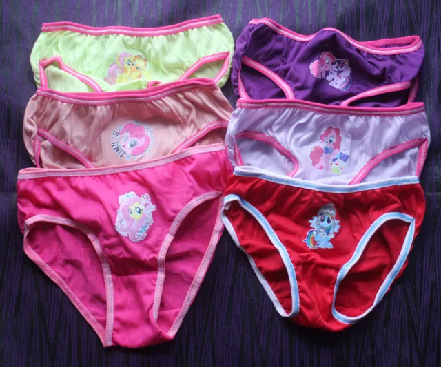 My Little Pony Underwear 5 Pack Kids Girls 18 24 Months 2 - 8