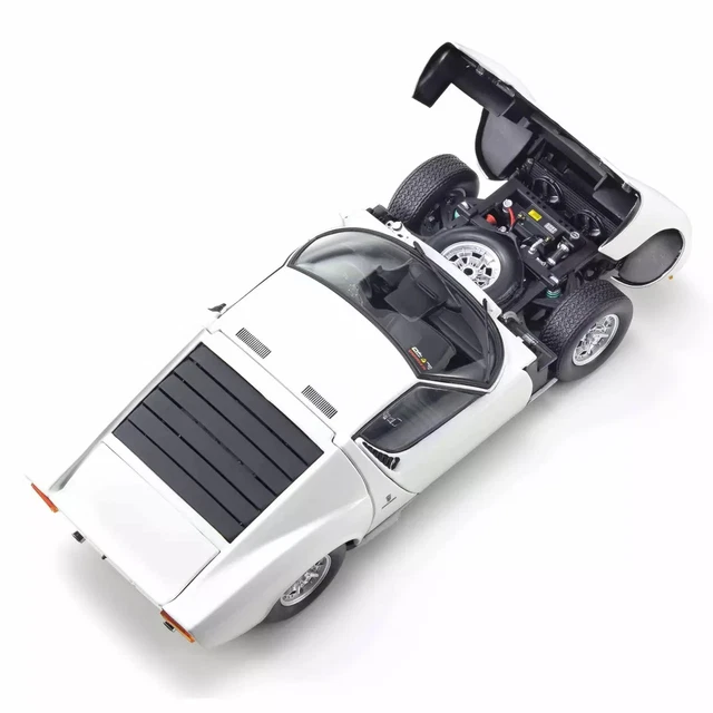 MÔ HÌNH 1:64 KYOSHO - Lamborghini Miura P400 Pearl White | Việt Nam
