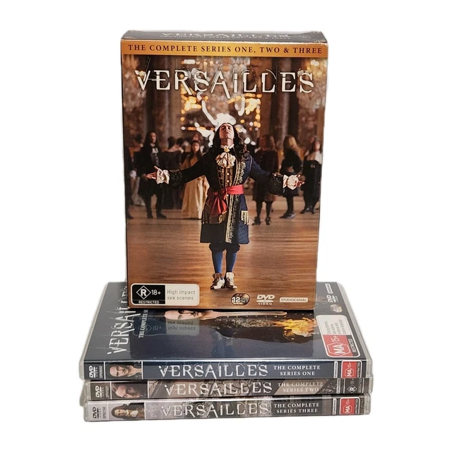 VERSAILLES SEASON 1-3 Boxset Box Set DVD 2018 Region 4 1, 2, 3 EUR
