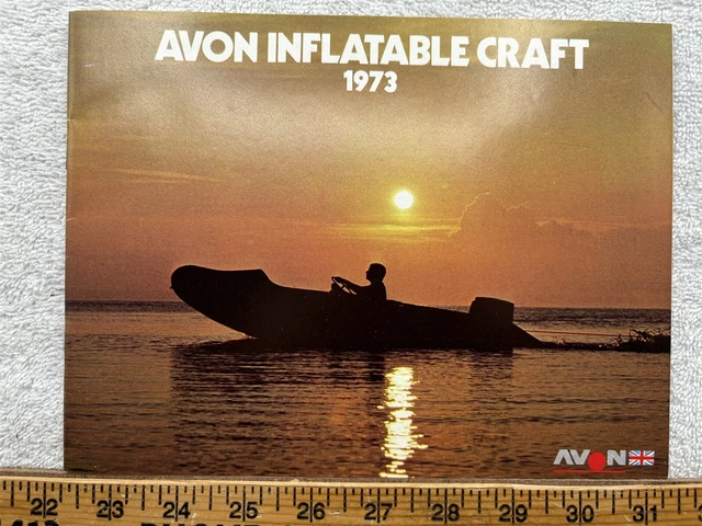 1973 AVON INFLATABLE Craft Boat Boating Catalog Vintage £17.45 ...