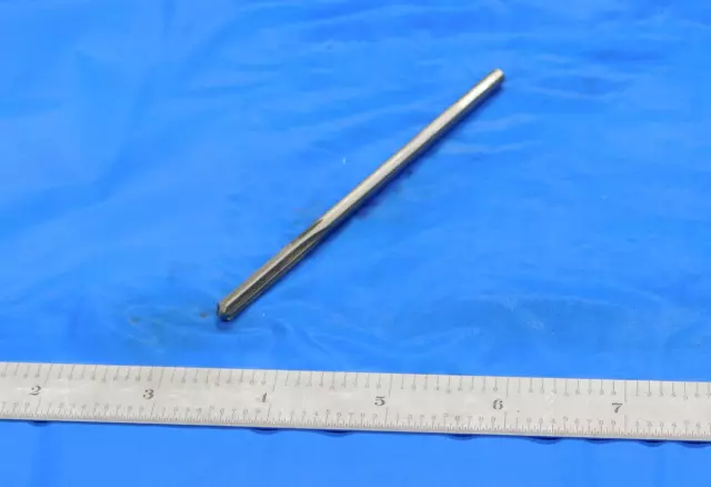 Usa Made 3/16" O.d. Hss Chucking Reamer 0.18 Shank 6 Flute .1875 Onsize