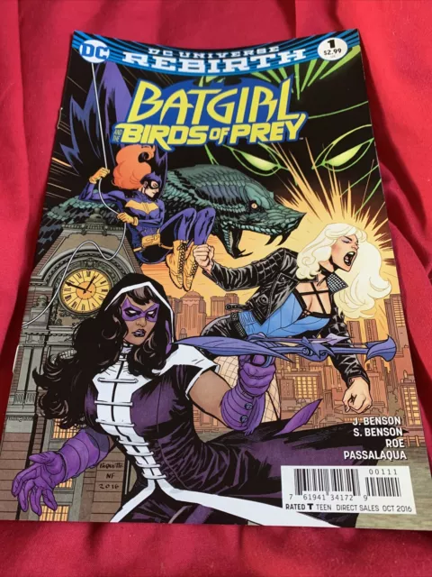 Batgirl And The Birds Of Prey REBIRTH 1 Dc Universe Comics