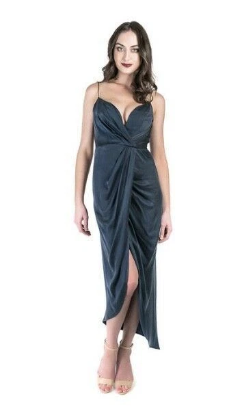zimmermann sueded silk plunge dress Zimmermann Sueded Silk Balconette Gown In Gloss Rouge