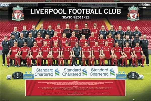 Liverpool FC Team Photo 2011-12 - Maxi Poster 61cm x 91.5cm nuevo y sellado