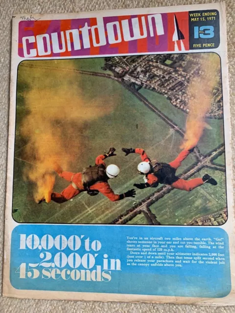 Countdown Comic Issue 13 (May 15 1971) Doctor Who Thunderbirds Stingray