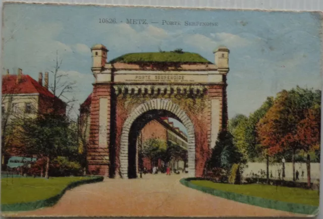 Metz 57 CPA La Holder Serpenoise Good Condition