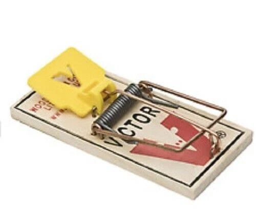 Mouse Traps Victor Mouse Trap M325  Snap Trap 10 Snap TRAPS Yellow Pedal New