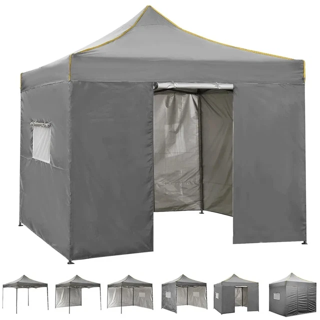 Pavillon 3x3m Partyzelt Gartenzelt Wasserdicht Sonnenschutz Partyzelt Pavillion