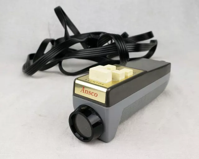 Rare Vintage Ansco Projector Remote Control Pointer Focus & Tray Controls
