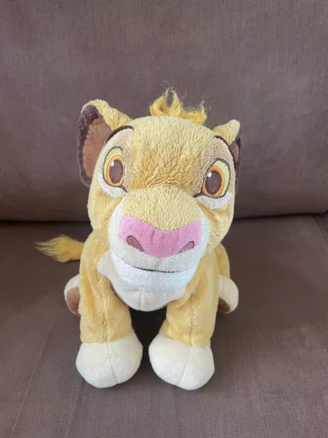 Simba Plush (The Lion King) Disney Store Stamped Genuine Soft Toy | 13"