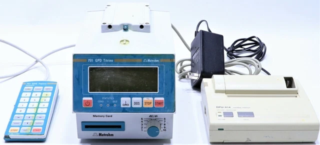 Metrohm 751 Gpd Titrino Titrator