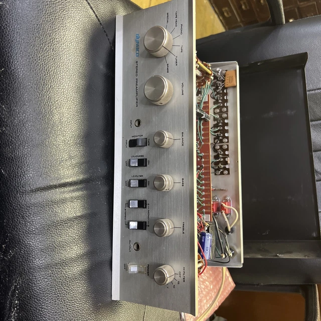 VINTAGE DYNACO PAT4 Stereo PreAmplifier Tested Working Good