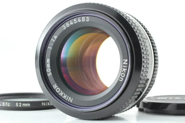 [ NEAR MINT ] NIKON Non-Ai NIKKOR 50mm F1.4 Standard MF Lens F Mount From JAPAN