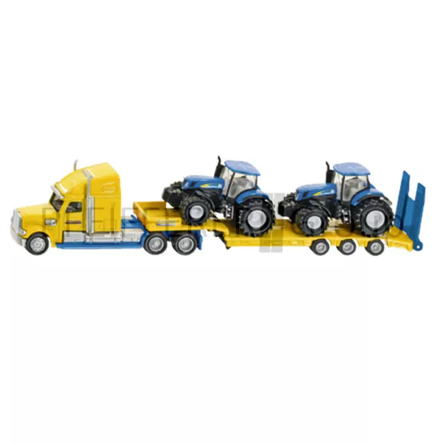 Siku Farmer 1:87 LKW mit zwei New Holland Traktoren