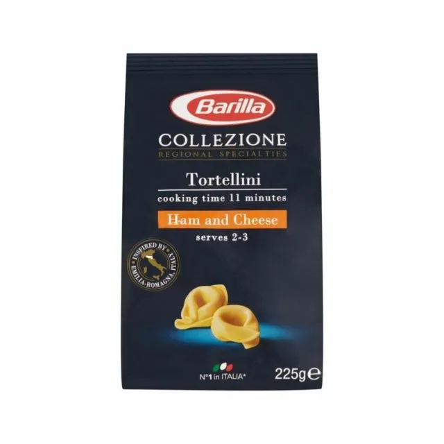 Prosciutto e formaggio Barilla Tortellini 225g - Confezione da 6