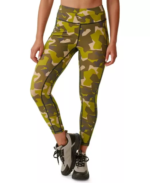 NWT BASS OUTDOOR Women's Sz XS Rover Ankle-Length Leggings 26" Side Pockets Camo