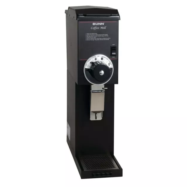Bunn G3 3 Lb Espresso, Perk, Drip, Turkish, Filter Coffee Bean Grinder - Black