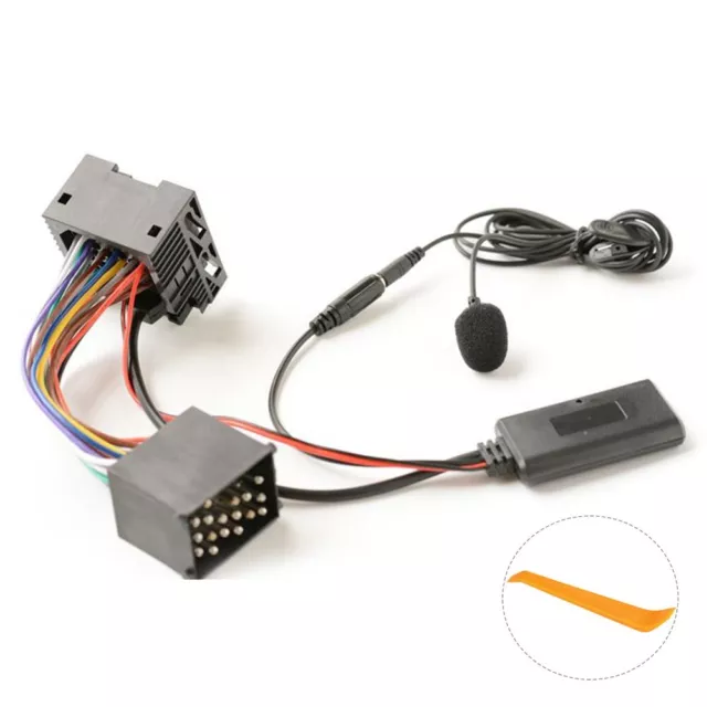 5-12V-Adapter 5.0 AUX IN CD Für E46 3er Kabel Mit Mikrofon
