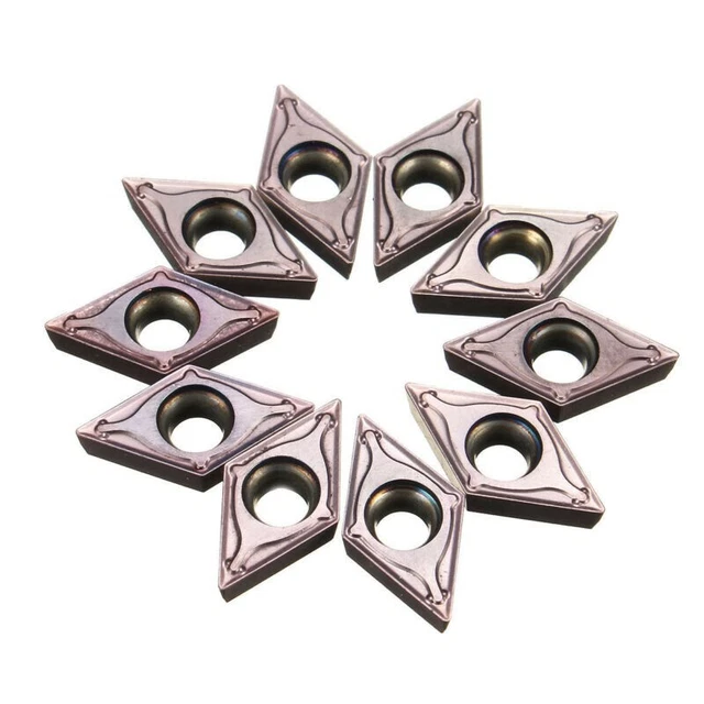 10pcs/Set Carbide CNC Insert Blades Lathe Boring Turning Metalworking Supplies