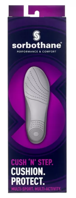 Sorbothane Cush'N'Step insoles | Great Value Insoles for Comfort & Cushioning