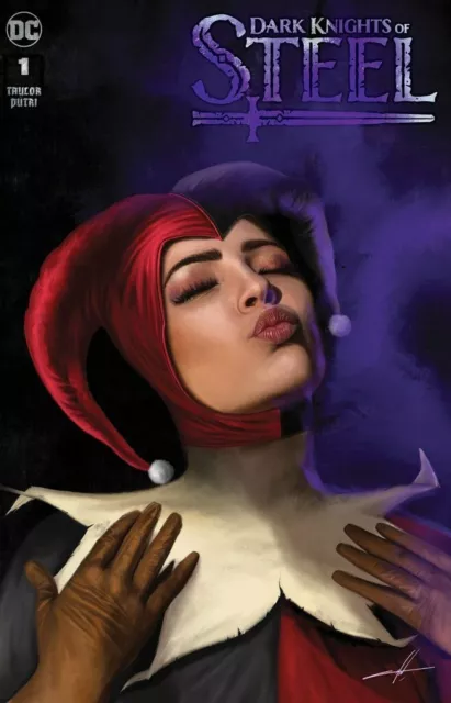 DARK KNIGHTS OF STEEL #1 - Exclusive CARLA COHEN Trade Dress Variant Cover