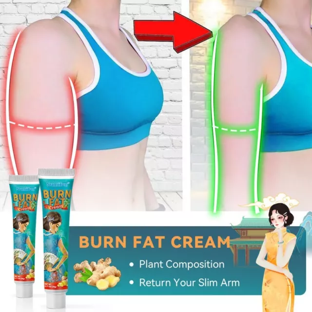 Ginger Fat Burning Slimming Cream Fast Remove Cellulite Massage Cream Effective