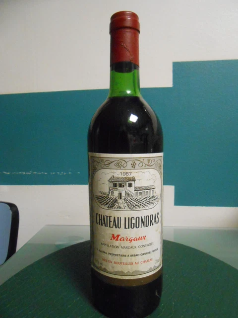 Ancien Vin Margaux  Chateau Ligondras 1987
