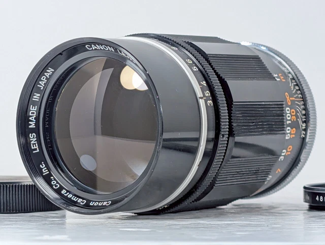 Objectif Tanaka Tele - Tanar C f/3.5 - 135mm #13820. Monture M39 LTM