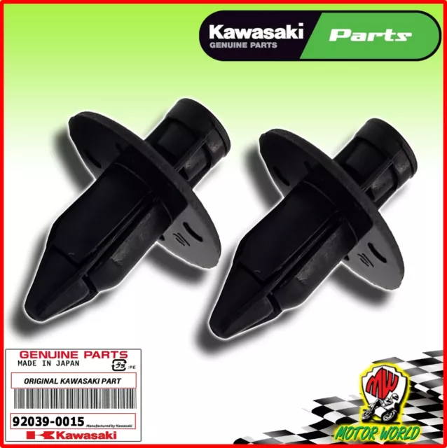 Coppia Fermo Rivetto Sottocodone Codone Originale Kawasaki Ninja Zx-6R 636 2005