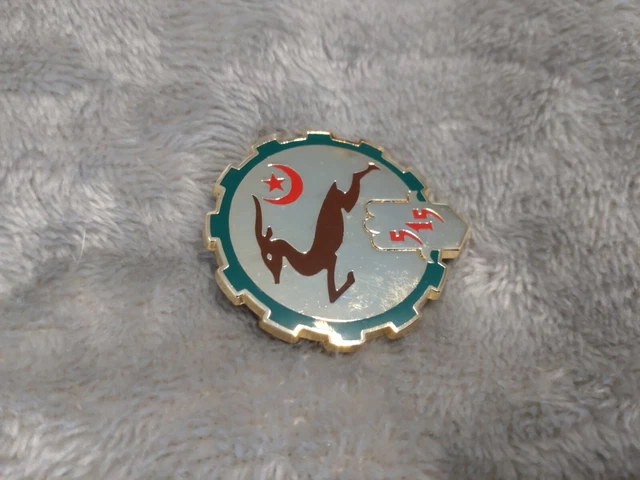 ANCIENNE MÉDAILLE PUCELLE blason insigne Sapeurs Pompiers de Mulhouse