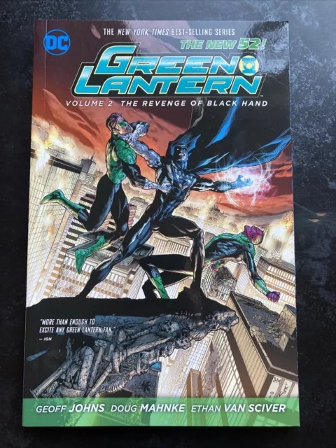 Green Lantern Volume 2 The Revenge of Black Hand  - DC Comics - TPB - Brand New