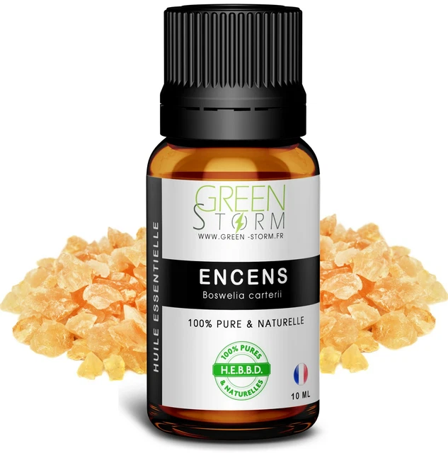 Huile Essentielle d'Encens - 100% pure et naturelle - HEBBD - Green-storm