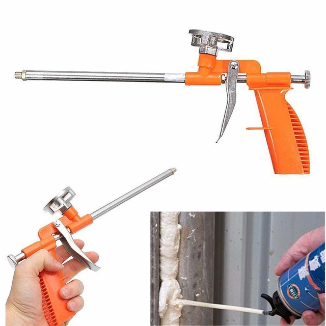 Full Metal Spray Foam Gun Expanding Foam Polyurethane Sprayer --new I9J0